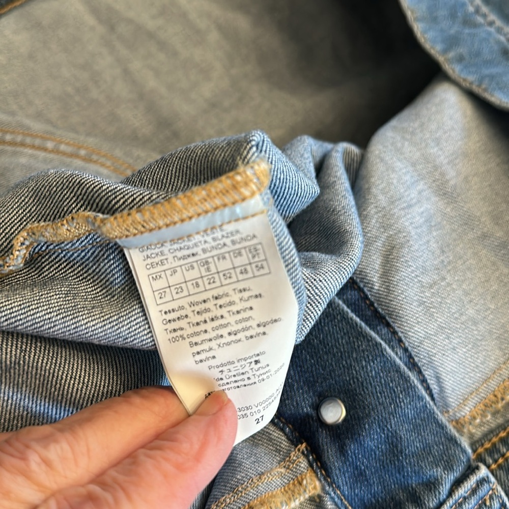 MARINA RINALDI Jean Jacket - Picture 3 of 5